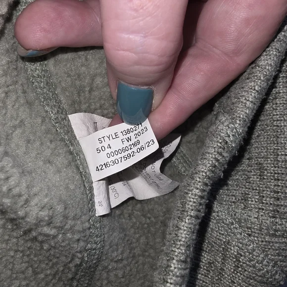 Under Armour Men's Expanse Specialist 1/4 Zip Pullover Green Med Sleeve Pocket - Picture 10 of 10